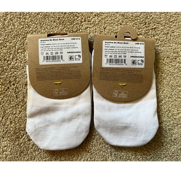 2-Pack Allbirds Anytime No-Show Socks - Picture 3 of 3